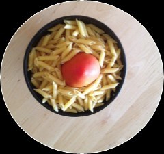 Cherry Tomato Basil Penne Pasta
