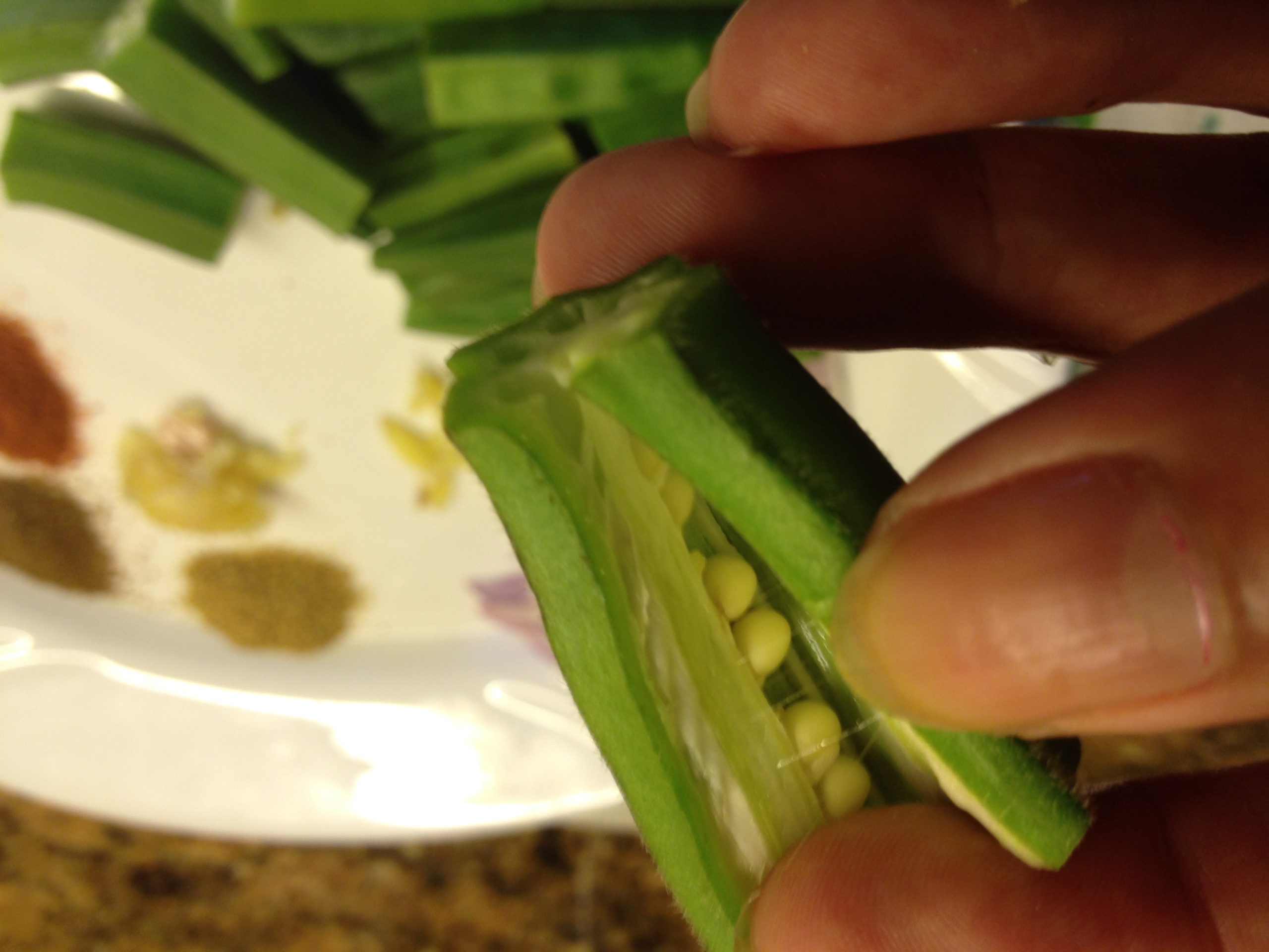 Stuffed Bhindi Masala