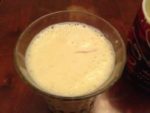 saffron almond milk