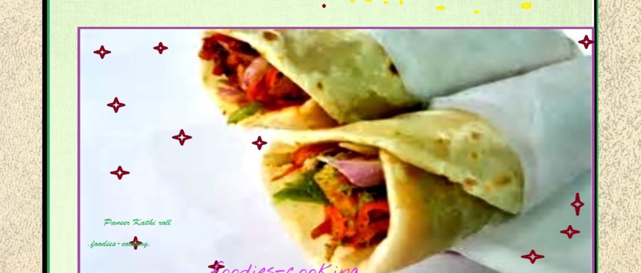 Paneer Kathi roll
