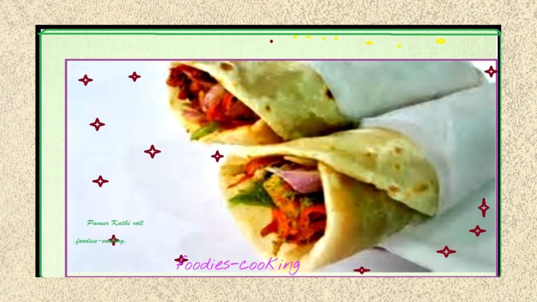 Paneer Kathi roll