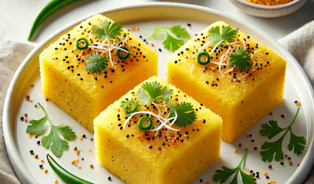 Moong Dal Dhokla Recipe