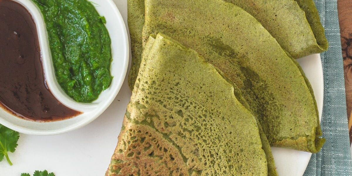Moong daal pancakes Healthy & Delicious Snack