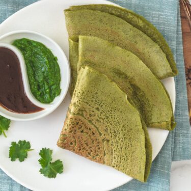 Moong daal pancakes Healthy & Delicious Snack